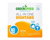 Vaatwastabletten Greenspeed All In One - Doos van 100 tabletten