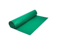 Rollo de 25 bolsas de basura 52 x 60 cm 20 micras verde