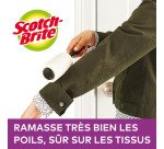Recharge pour brosse adhésive pour poils animaux 48 feuilles Scotch-Brite Pet Extra Sticky