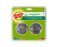 Stainless Steel Scotch-Brite® Scrubbing Sponges - Pack of 2