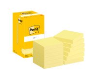 Blocchetto  Post-it 76 x 76 mm 654 Giallo canary 12 unità da 100 fogli