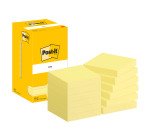 Post-it Sticky Notes 76 x 76 mm Canary Yellow 12 Pads of 100 Sheets
