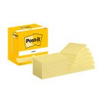 Post-it Sticky Notes 127 x 76 mm Canary Yellow 12 Pads of 100 Sheets