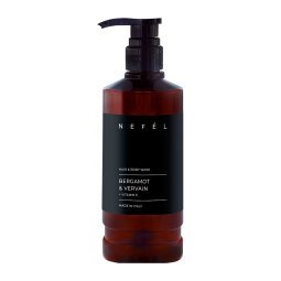 Shampoo doccia profumato BERGAMOT & VERVAIN linea Nefél - 480 ml