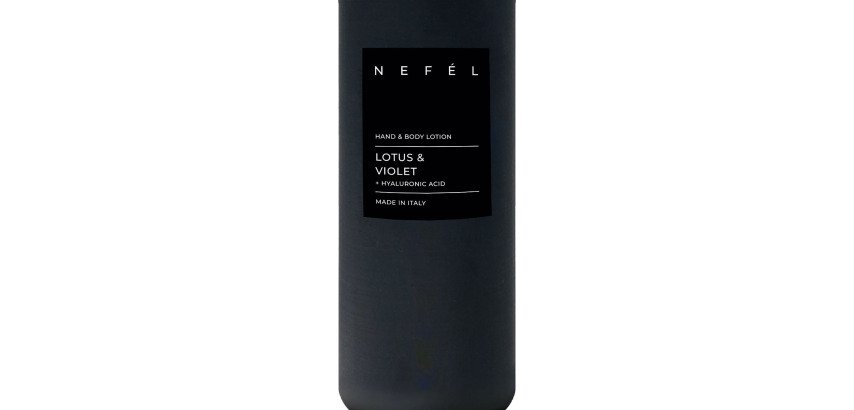 Supporto per crema idratante linea Nefèl LOTUS & VIOLET.