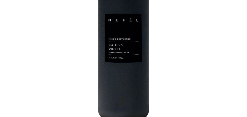 Supporto per crema idratante linea Nefèl LOTUS & VIOLET.