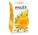 Infusion mangue, passion Pagès - Boîte de 20 sachets