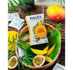 Infusie mango passievrucht Bio Pagès - Doos met 20 zakjes