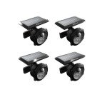 Set de 4 lámparas de energía solar
