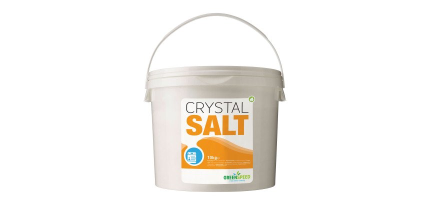 Sel régénérant lave-vaisselle Greenspeed Crystal Salt 10kg seau