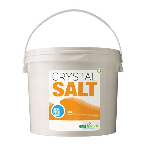 Sel régénérant lave-vaisselle Greenspeed Crystal Salt 10kg seau