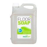 Greenspeed nettoyant sol avec huile de lin, pour les sols poreux, parfum d'agrumes, flacon du 5 l