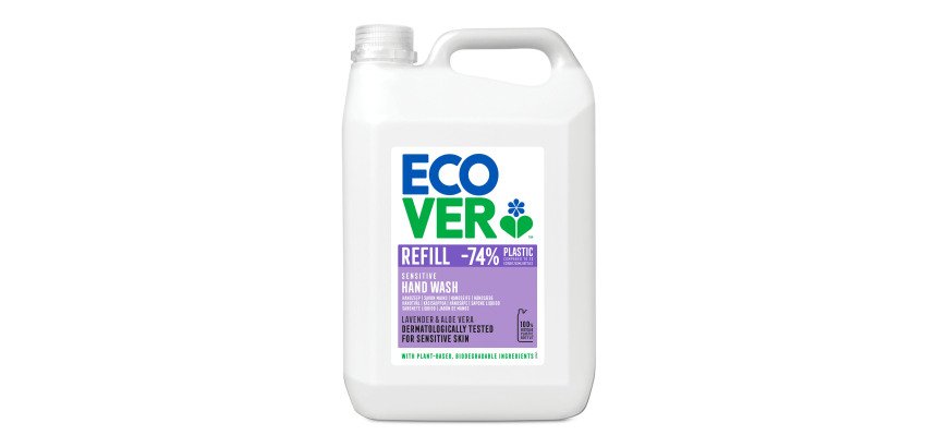 Savon liquide Ecover Lavande - Bidon de 5 L