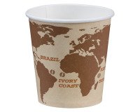 Cup in cardboard World Map - 10 cl - Set of 120