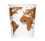 Gobelet en carton World Map - 25 cl - Lot de 120