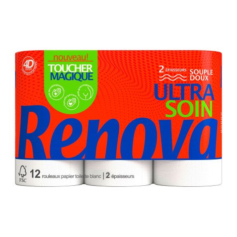 Toiletpapier Renova Magic 12 roleln