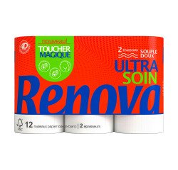 Toiletpapier Renova Magic 12 roleln