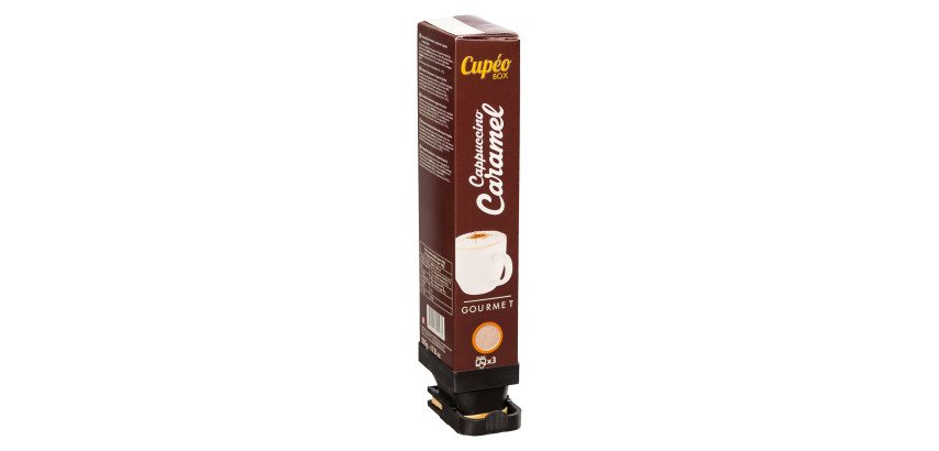 Cartouche de café Cupéo Box Cappuccino caramel - Pour machine JEDE Xpress