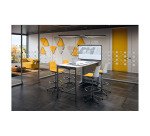 Tavolo alto Meeting p 80 x h 107 cm
