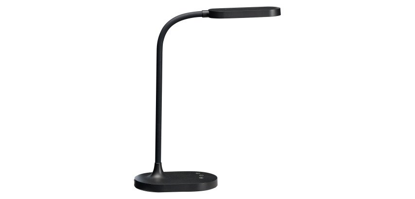 Tischlampe mit integrierter LED-Lampe Luis Bruneau - 5 W - Flexibler Arm
