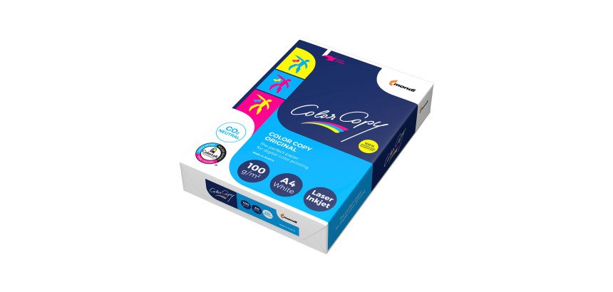 Carta A4 Mondi Color Copy 100g risma da 500 fogli - Carta per stampa e fotocopie ideale anche per stampe a colori