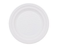 Piatti fondi in bioplastica ø 21, 5 cm 50 pz