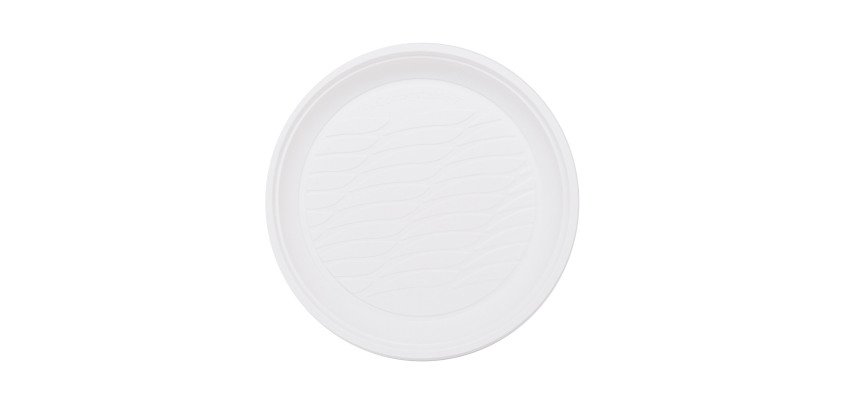 Piatti dessert in bioplastica ø 17 cm 50 pz