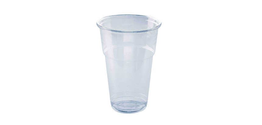 Bicchieri in PLA 300/400 ml Natural Bibo – 50 pz