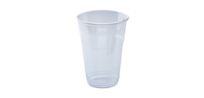 Bicchieri in PLA 400/565 ml Natural Bibo – 50 pz