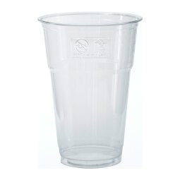 Bicchieri in PLA 200/300 ml Natural Bibo – 50 pz