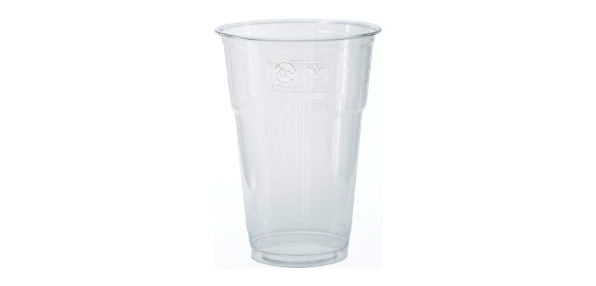Bicchieri in PLA 200/300 ml Natural Bibo – 50 pz