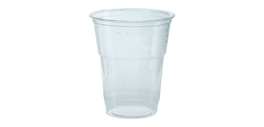 Bicchieri in PLA 200/250 ml Natural Bibo – 50 pz