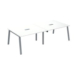 Extension table de réunion modulable ECLA L 140 x P 126 piétement métal