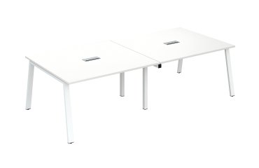 Extension table de réunion modulable ECLA L 140 x P 126 piétement métal