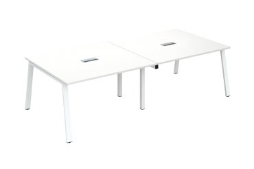 Extension table de réunion modulable ECLA L 140 x P 126 piétement métal