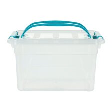 Boîte de rangement plastique 13 L WHITEFURZE Allstore Carry Box- incolore