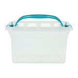 Boîte de rangement plastique 13 L WHITEFURZE Allstore Carry Box- incolore