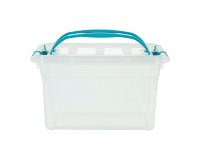 Boîte de rangement plastique 13 L WHITEFURZE Allstore Carry Box- incolore