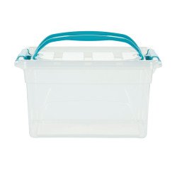 Kunststoff-Aufbewahrungsbox 7 L WHITEFURZE Allstore Carry Box - transparent