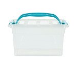 Boîte de rangement plastique 7 L WHITEFURZE Allstore Carry Box- incolore