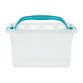 Boîte de rangement plastique 7 L WHITEFURZE Allstore Carry Box- incolore