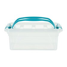 Boîte de rangement plastique 5 L WHITEFURZE Allstore Carry Box- incolore