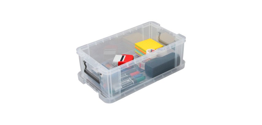 Opbergbox plastic 5,8 L WHITEFURZE Allstore - kleurloos