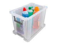 Boîte de rangement plastique 26 L WHITEFURZE Allstore - incolore
