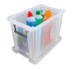 Boîte de rangement plastique 26 L WHITEFURZE Allstore - incolore