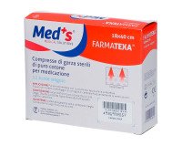 Compressa di garza sterile 18 x 40 cm, 12 unità