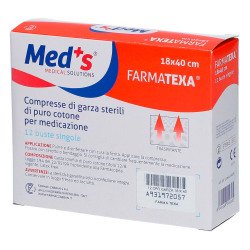 En_compresse garza sterile pvs 18×40 cf12