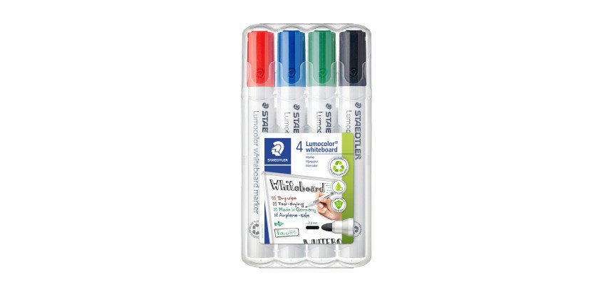 Pennarello cancellabile a secco STAEDTLER 351 assortiti 4 unità
