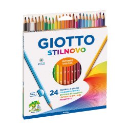 Pastelli GIOTTO Stilnovo assortiti 24 pezzi