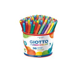 GIOTTO Felt Tip Pen Turbo Assorted Pack 96